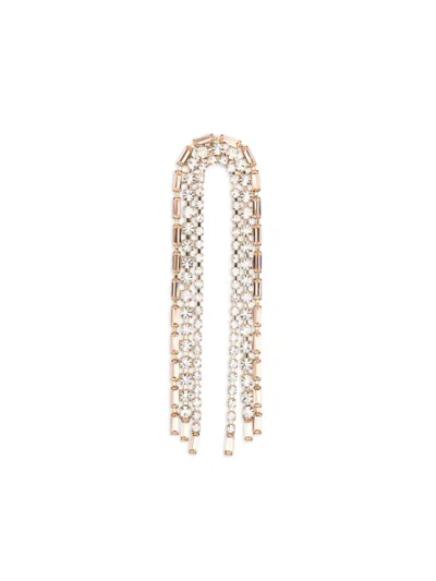 Rosantica Amarena Crystal-embellished Drop Earrings In Gold