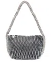 Rosantica Amelia Crystal-embellished Tote Bag In 黑色