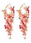 Rosantica Beaded Hoop Earrings