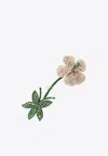 Rosantica Botanica Flower Crystal-embellished Brooch