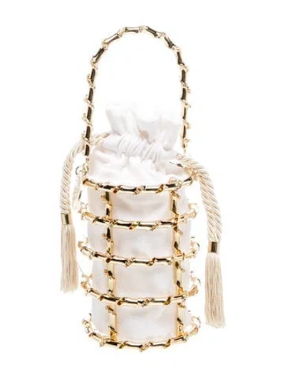 Pre-owned Rosantica Bucket Bag In Neutral