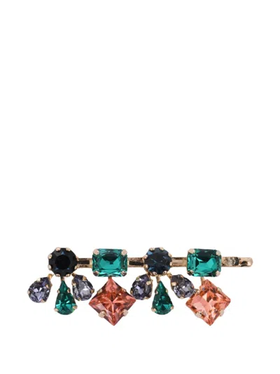 Rosantica Buganville Multicoloured Gemstone Hair Clip