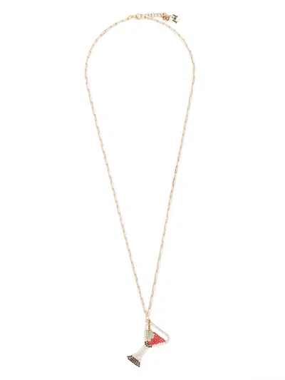 Rosantica Cocktail-charm Necklace In 金色