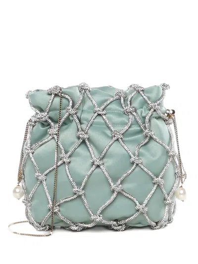 Rosantica Embellished Bucket Bag In Purple
