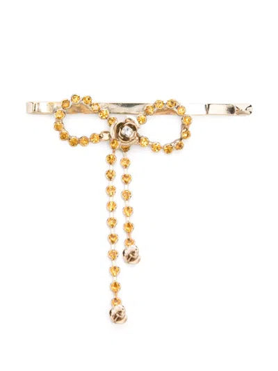 Rosantica Fiocchetti Hair Clip In Gold