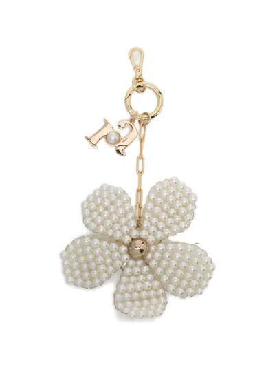 Rosantica Gardenia Keyring In Gold