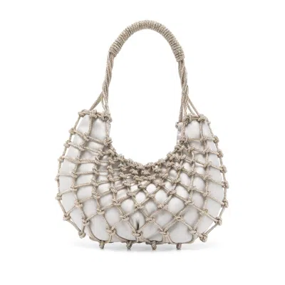 Rosantica Gold  Gray Tote Bags