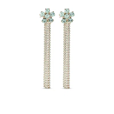 Rosantica Gold  Green Earrings In Multi