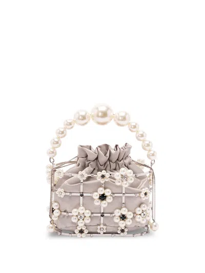 Rosantica `holli Cindy` Handbag In Silver