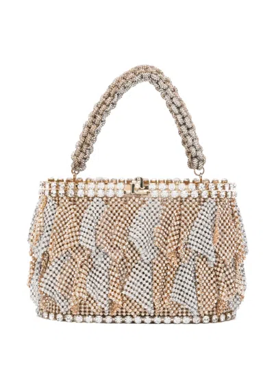 Rosantica Holli Frizz Mini Bag In Neutral