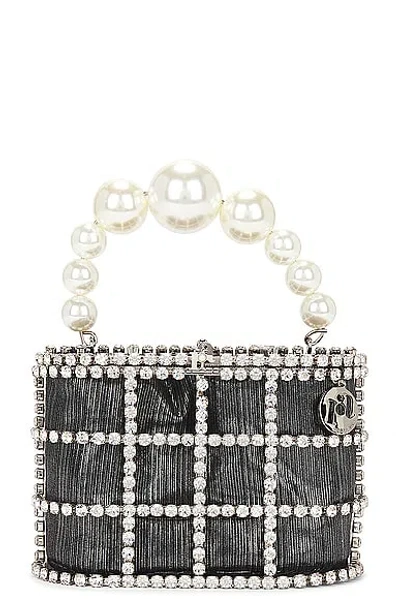 Rosantica Holli Shiny Bag In Silver