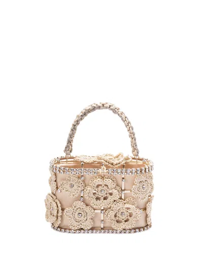 Rosantica `holli Signorina` Handbag In Beige
