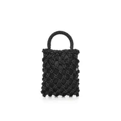 Rosantica Lilia Nodi Bag In Black