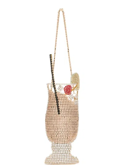 Rosantica Mamma Mia It's Sangria Shoulder Bag In Pink