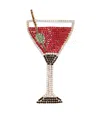 Rosantica Martini Brooch In Gold