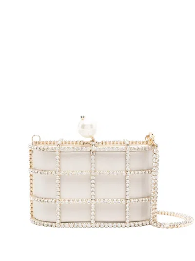 Rosantica Mini Embellished Shoulder Bag In Gold