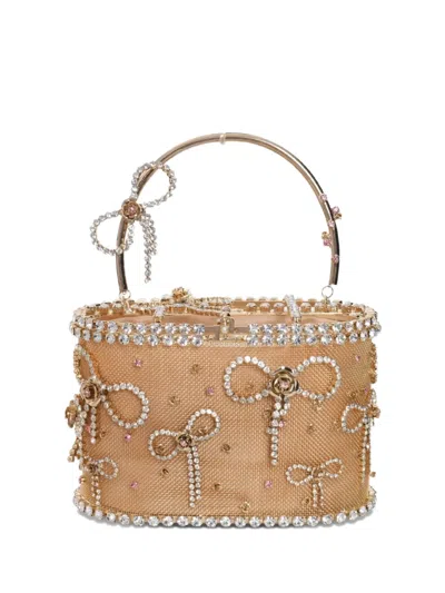 Rosantica Mini Holli Fiocchetti Bag In Neutral