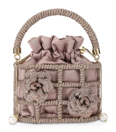 Rosantica Mini Holli Ninfa Top-handle Bag In Pink