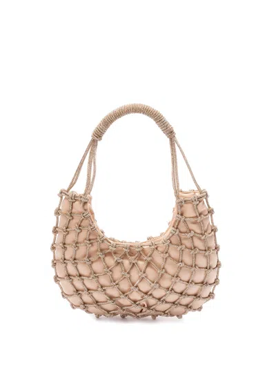 Rosantica `nodi` Handbag In Beige