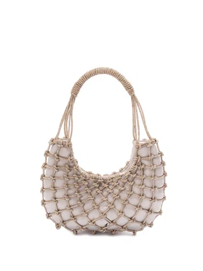 Rosantica `nodi` Handbag In Beige