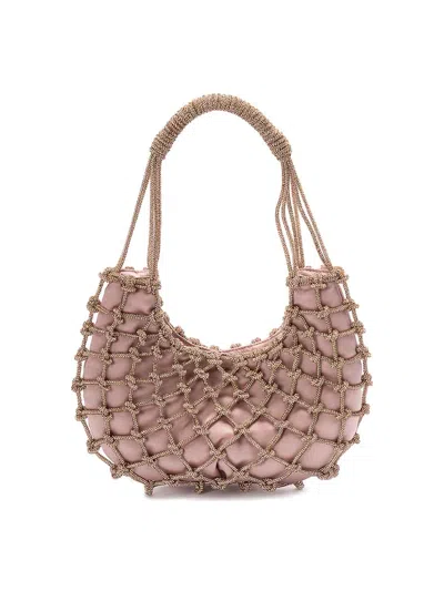 Rosantica `nodi` Handbag In Nude