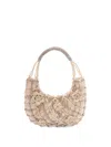 Rosantica `nodi Signorina` Handbag In Neutral