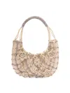 Rosantica `nodi Signorina` Handbag In Sand