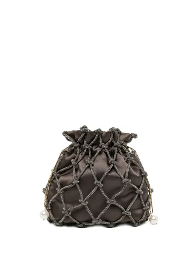 Rosantica Selene Capri Mini Bag In Black