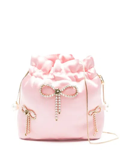Rosantica Selene Fiocchetti Cross Body Bag In Pink