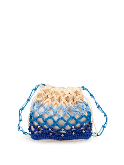 Rosantica Selene Marea` Mini Bag In Blue