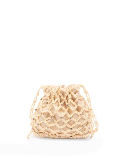 Rosantica Selene Marea` Mini Bag In Sand