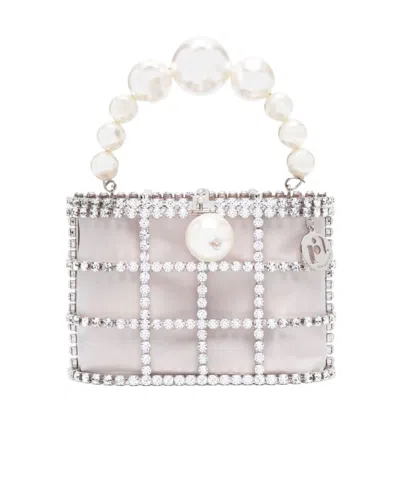 Rosantica Top Handle Handbag In White