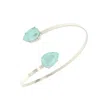 Rosaspina Firenze Women's Double Drop Bangle In Mint Green In Green