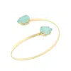 Rosaspina Firenze Women's Mint Green Double Drop Bangle In Green