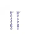 Rosato Earrings  Gem Rzge21 In Purple
