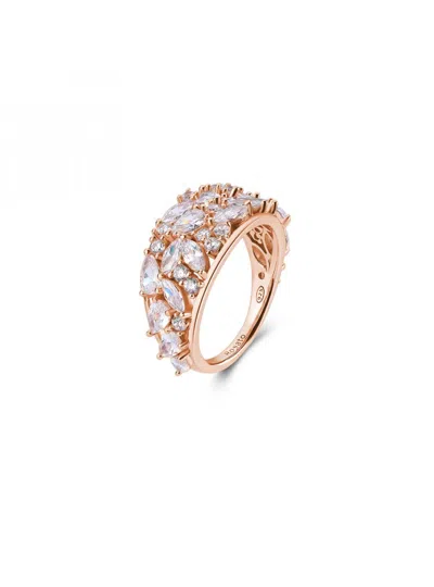 Rosato Ring Woman  Gem Rzge47c In Pink