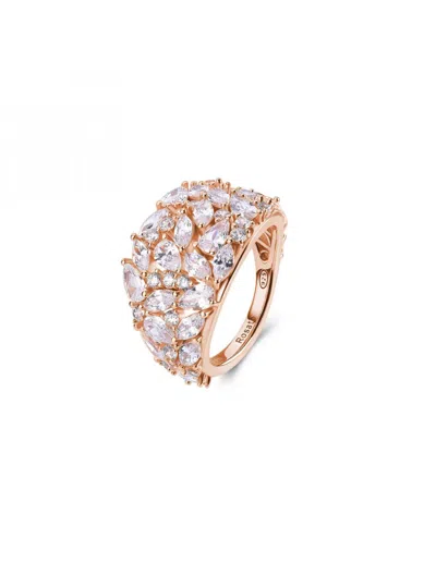 Rosato Ring Woman  Gem Rzge49c In Pink