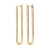Rosato Silver Earrings Woman  White Rzbi76 In Yellow