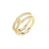 Rosato Silver Ring Woman  White Rzbi84 In Gold