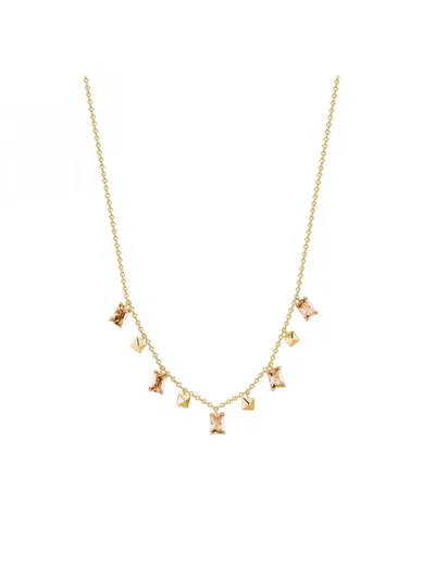 Rosato Women's Necklace  Cubica Rzcu102 In Gray