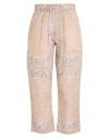 Rose A Pois Rosé A Pois Woman Pants Beige Size 6 Cotton