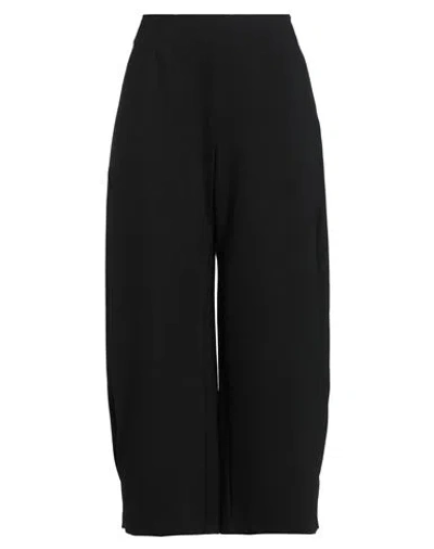 Rose A Pois Rosé A Pois Woman Pants Black Size 12 Viscose, Nylon, Elastane