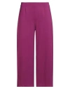 Rose A Pois Rosé A Pois Woman Pants Mauve Size 4 Viscose, Nylon, Elastane In Purple