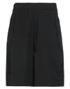 Rose A Pois Rosé A Pois Woman Shorts & Bermuda Shorts Black Size 6 Polyester