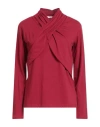 Rose A Pois Rosé A Pois Woman Top Brick Size 8 Cotton, Elastane