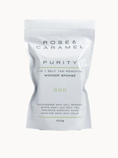 Rose And Caramel Purity 2in1 Self Tan Removing Wonder Sponge 200g