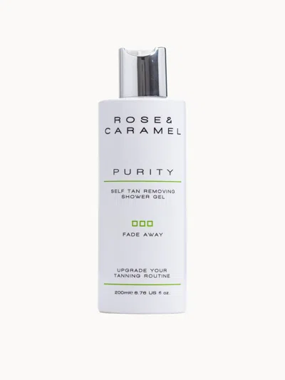Rose And Caramel Purity Fade Away Self Tan Removing Shower Gel 200ml