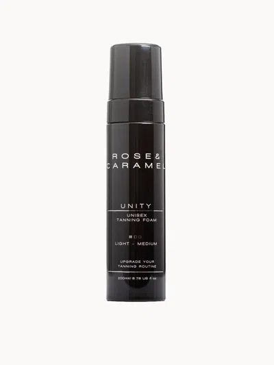 Rose And Caramel Unity Unisex Light Medium Tanning Foam 200ml