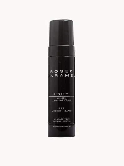 Rose And Caramel Unity Unisex Medium Dark Tanning Foam 200ml