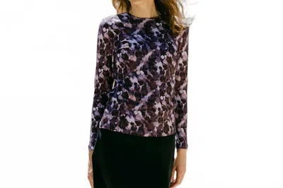 Rose And Harry's Grape Harvest Classic Top In Purple In Multi
